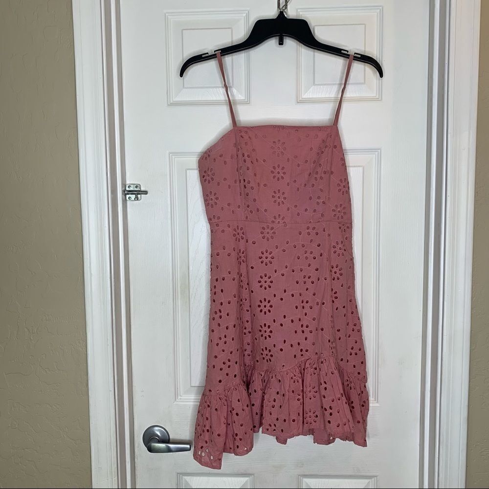 Sunday Mi Amor Pink Blush Sundress Ruffles